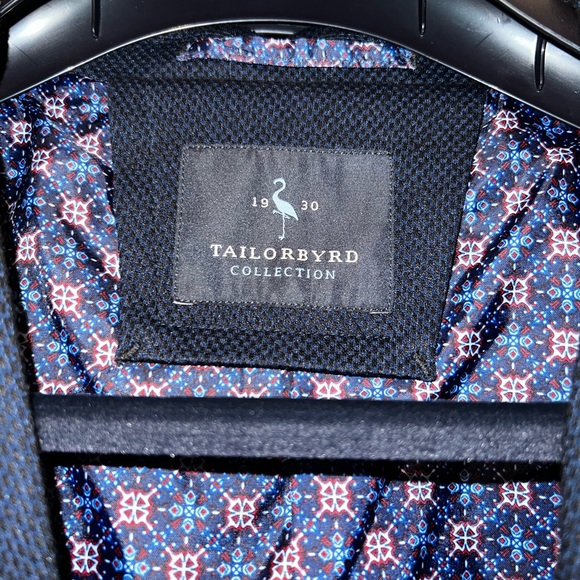 Men’s 40R tailorbyrd jacket deep blue color - Picture 3 of 4